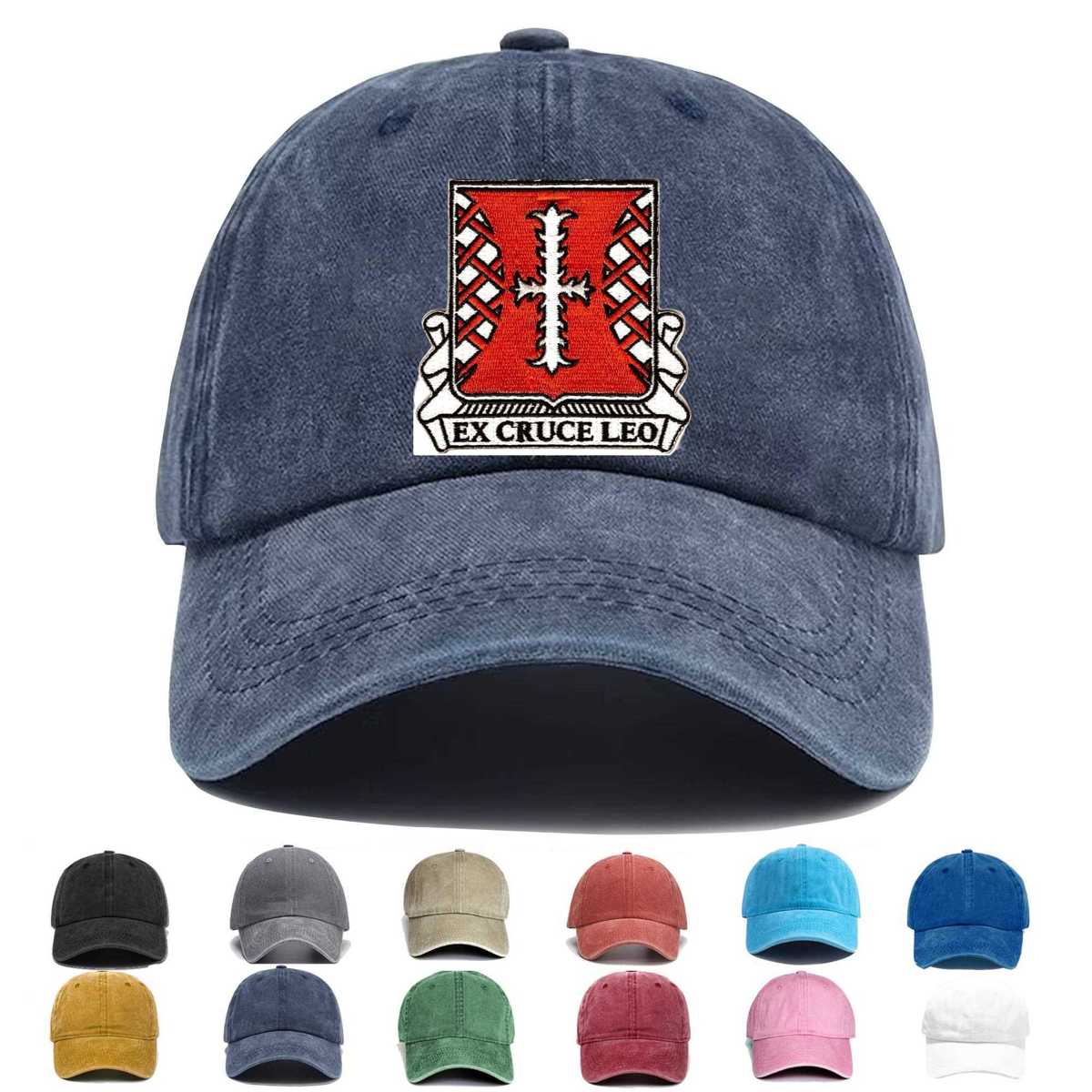 823rd Engineer Battalion African American Unit Embroidered Hat - Custom Hat