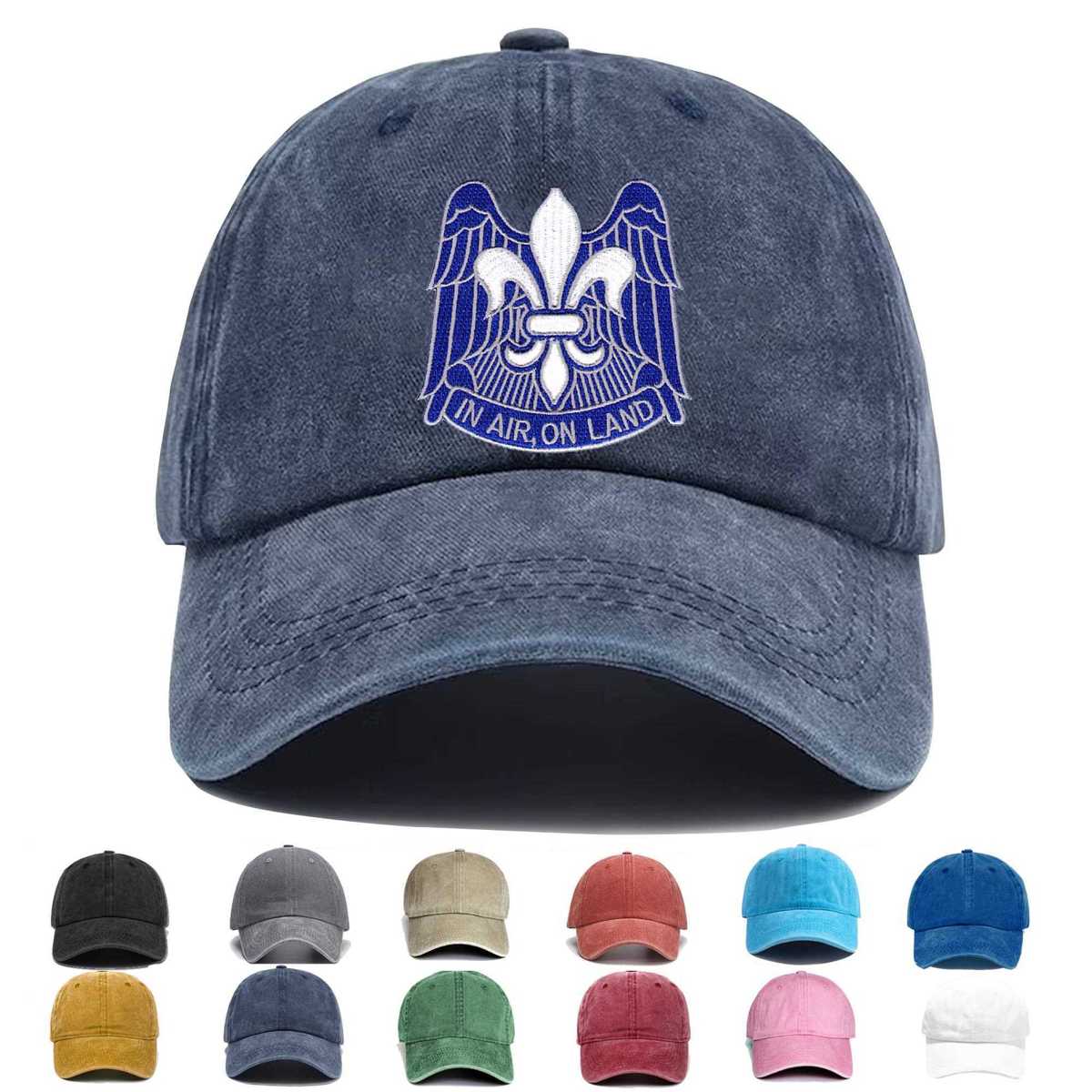 82nd Airborne Division Hq Headquarters Embroidered Hat - Custom Hat