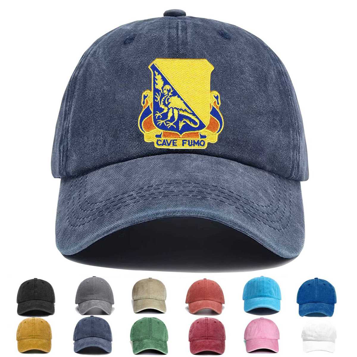 84th Chemical Battalion Embroidered Hat - Custom Hat