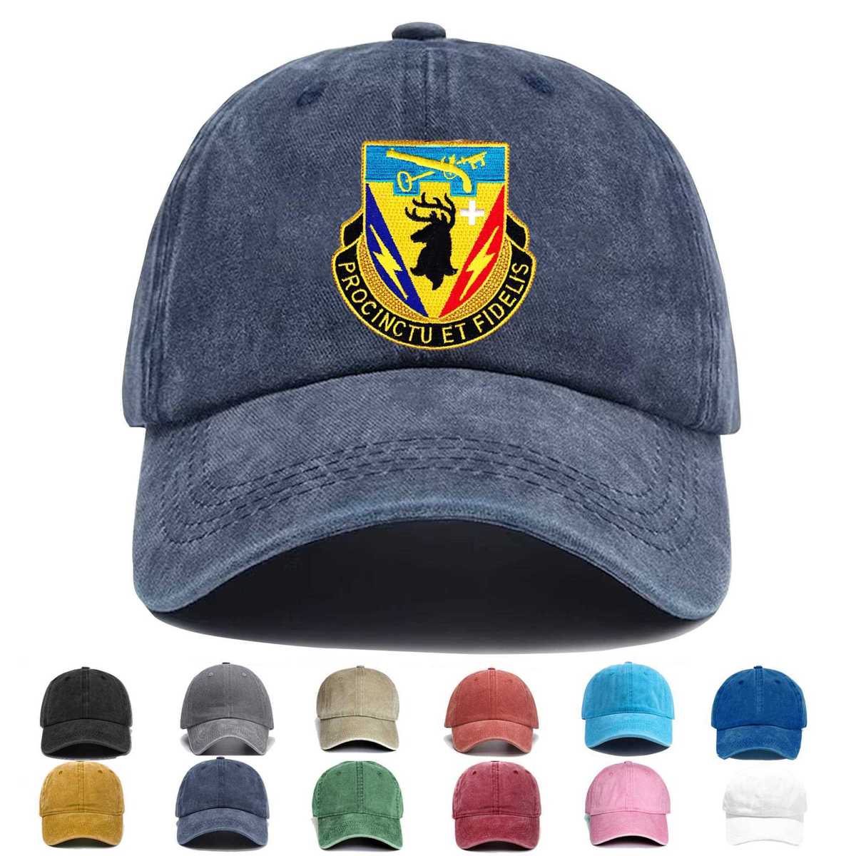 86th Infantry Regiment Brigade Combat Team Special Troops Battalion Embroidered Hat - Custom Hat