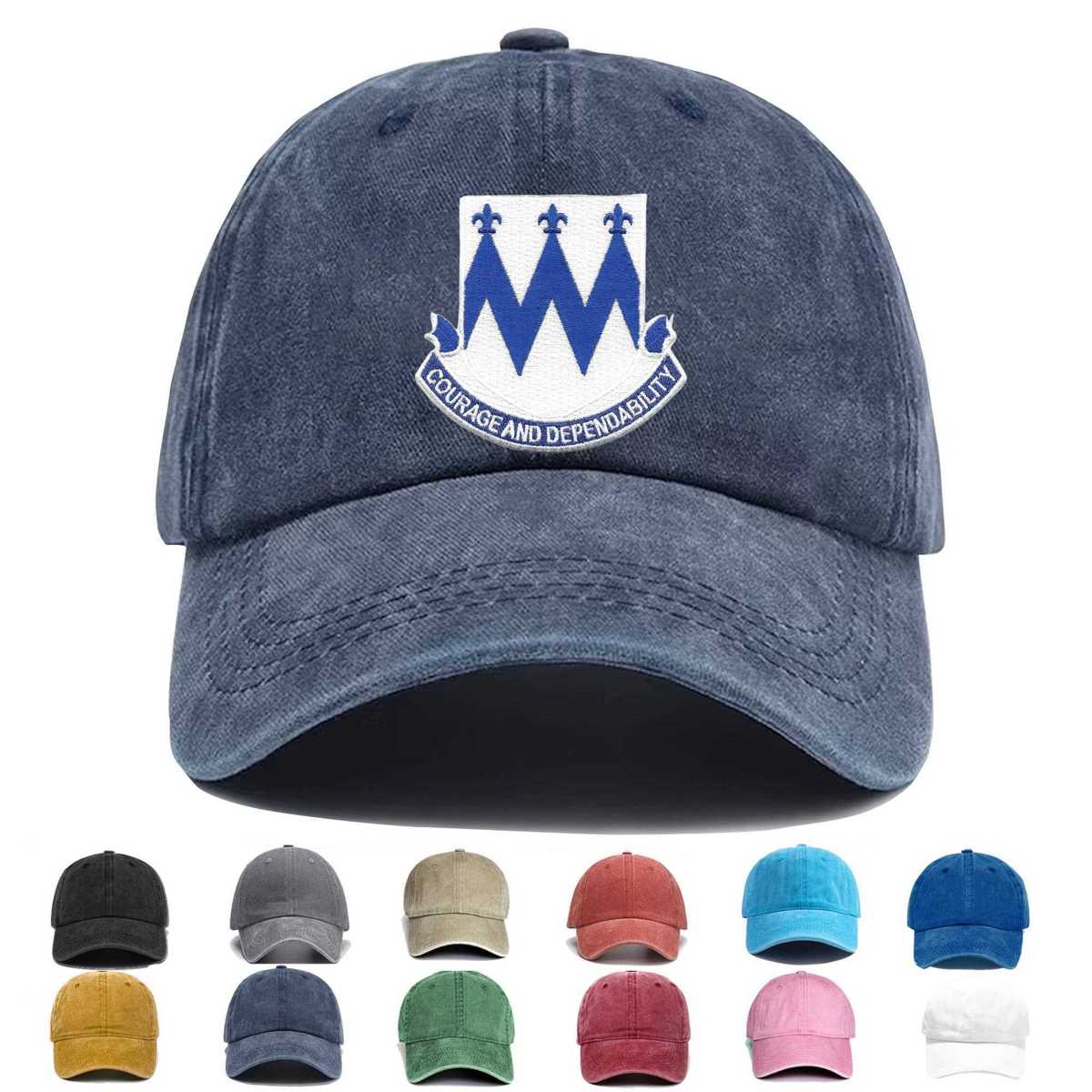 86th Infantry Regiment Version A Embroidered Hat - Custom Hat