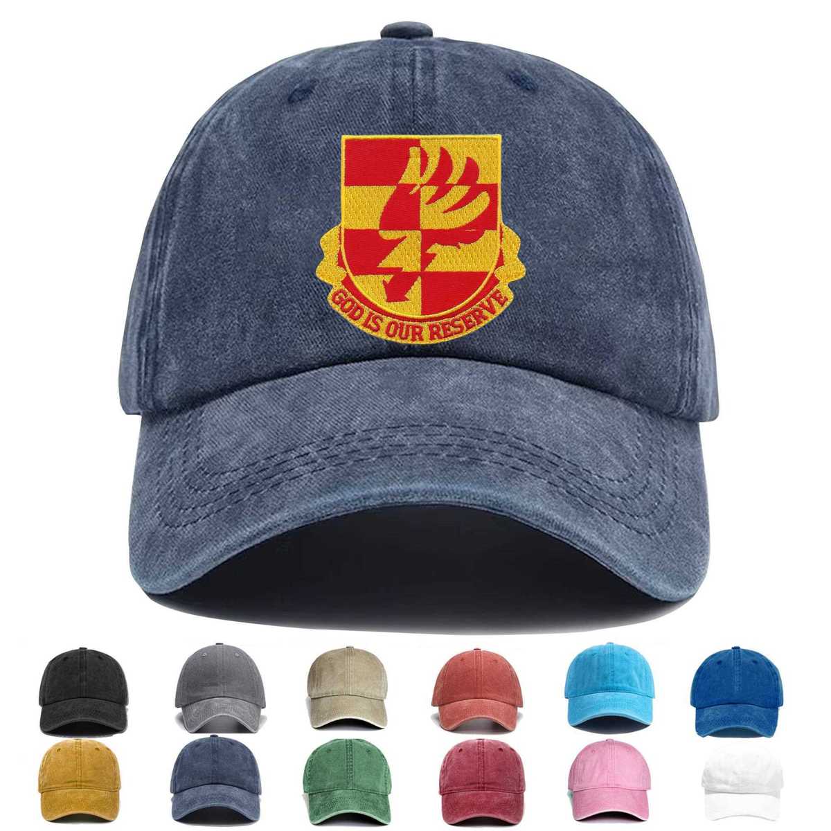 89th Airborne Field Artillery Regiment Embroidered Hat - Custom Hat