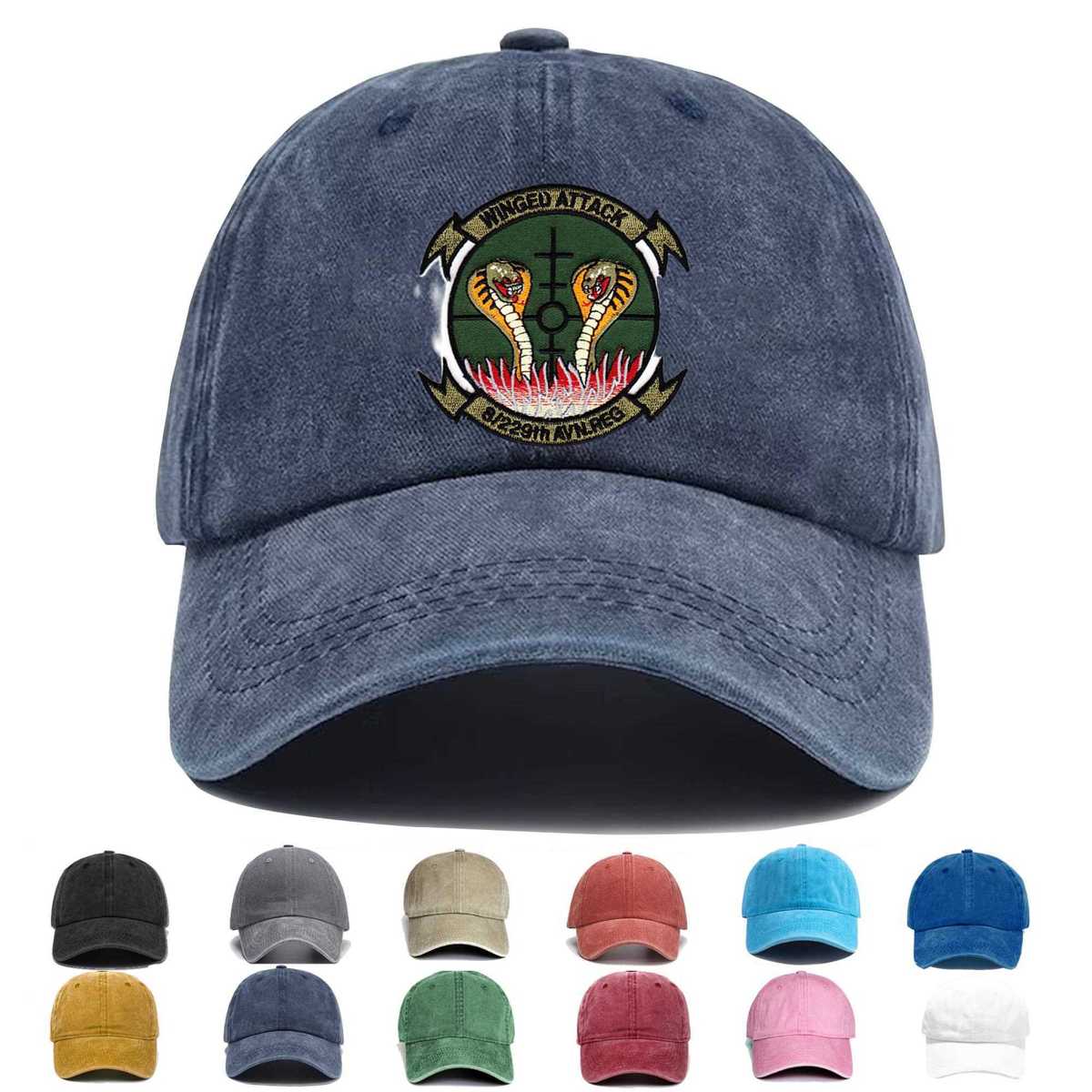 8th Battalion 229 Aviation Regiment Acu Embroidered Hat - Custom Hat