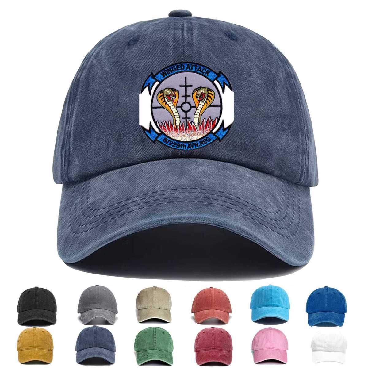 8th Battalion 229 Aviation Regiment Embroidered Hat - Custom Hat