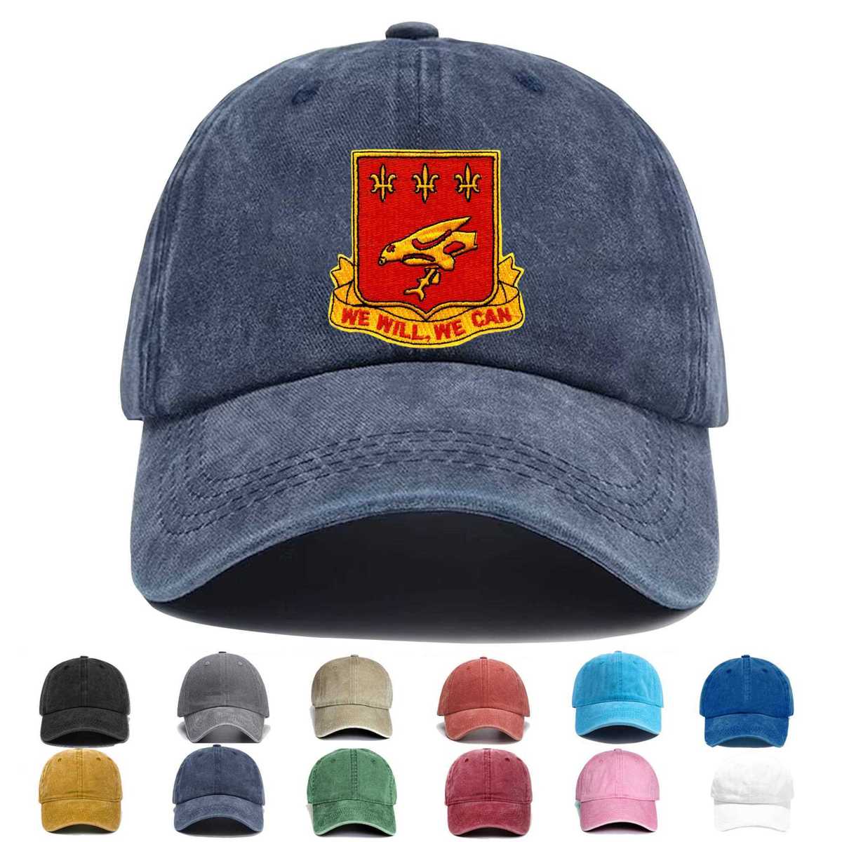 907th Airborne Field Artillery Battalion Embroidered Hat - Custom Hat
