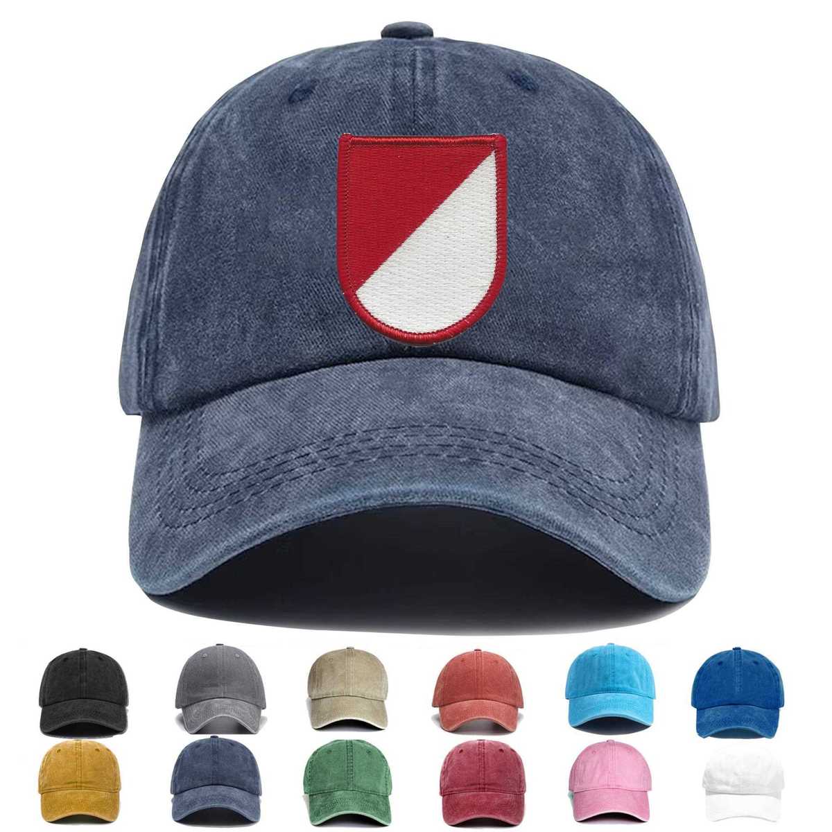 91st Cavalry Regiment 1st Squadron Flash Embroidered Hat - Custom Hat