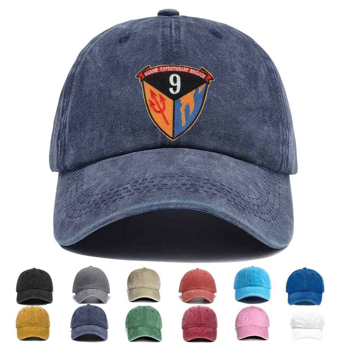 9th Marine Expeditionary Brigade Embroidered Hat - Custom Hat