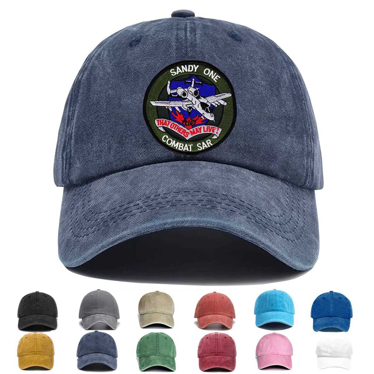 A 10 Call Sign Sandy 1 That Others May Live Embroidered Hat - Custom Hat