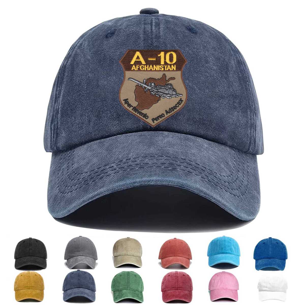 A 10 Thunderbolt Afghanistan Desert Embroidered Hat - Custom Hat
