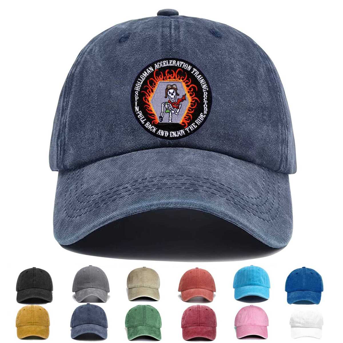 Afb Holloman Acceleration Training Embroidered Hat - Custom Hat