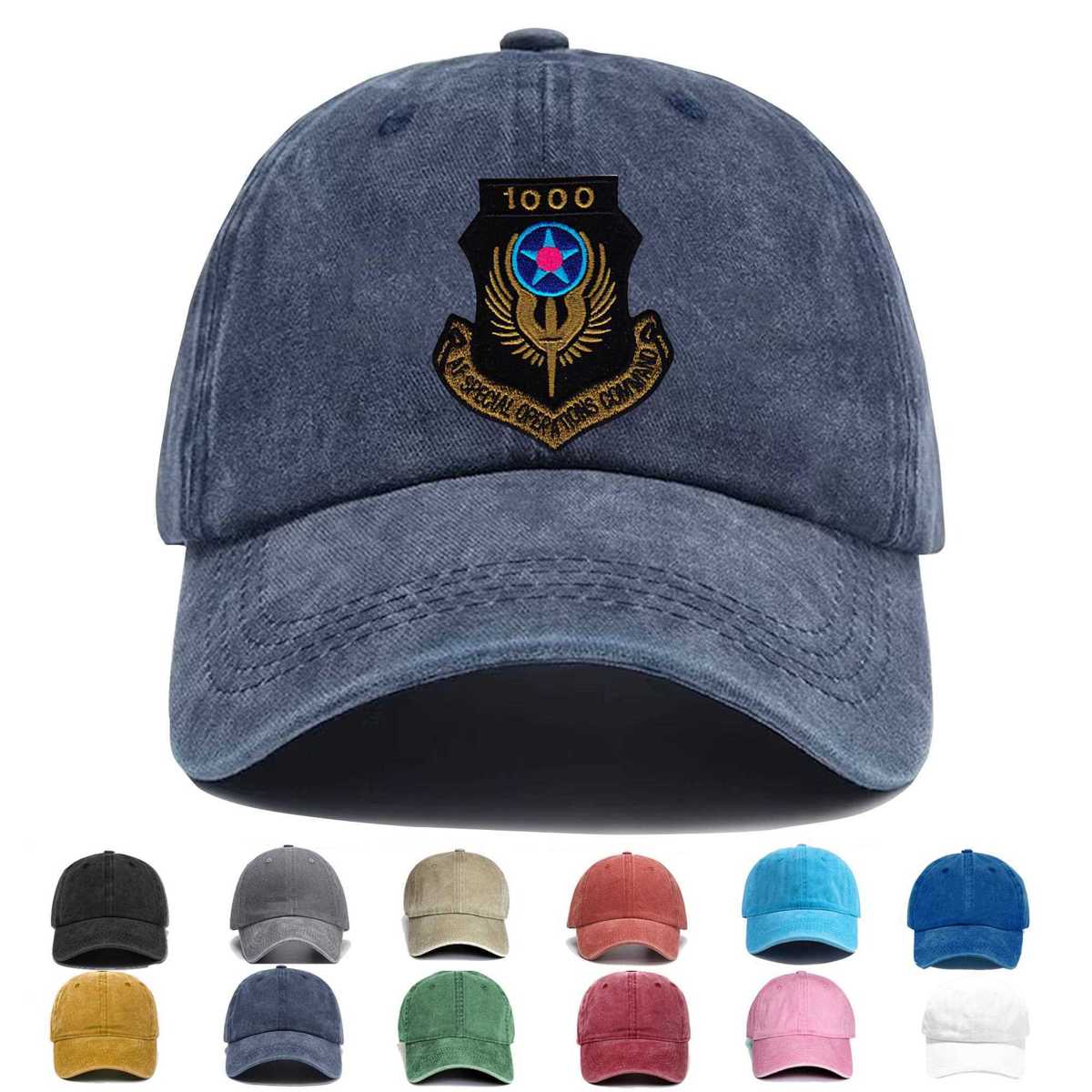 Afsoc 1000 Hours Tab Od Embroidered Hat - Custom Hat