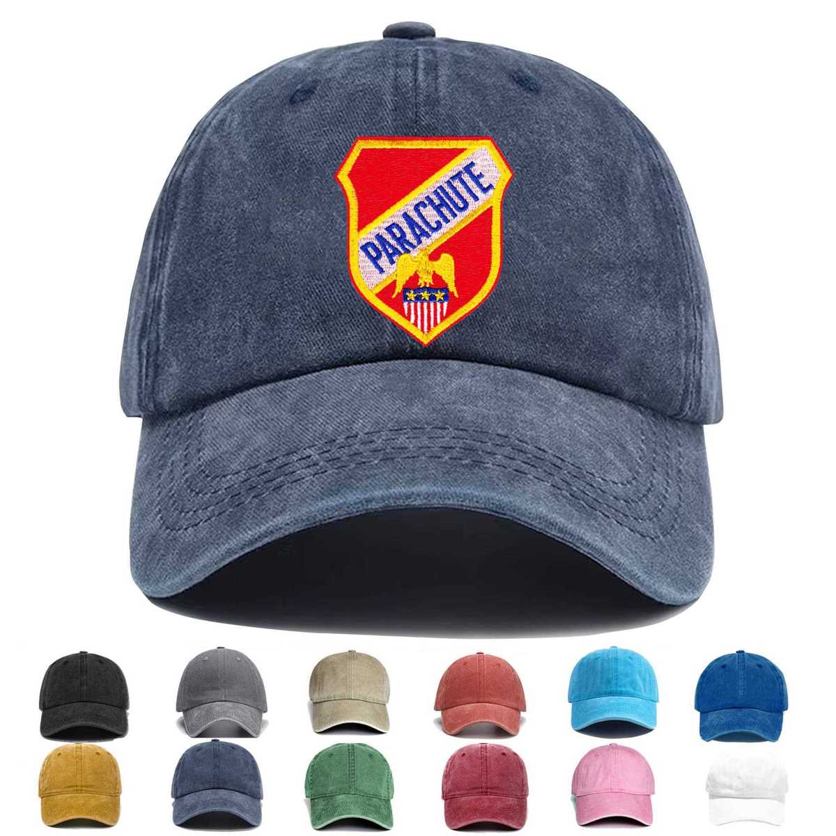 Airborne Generic Parachute Embroidered Hat - Custom Hat