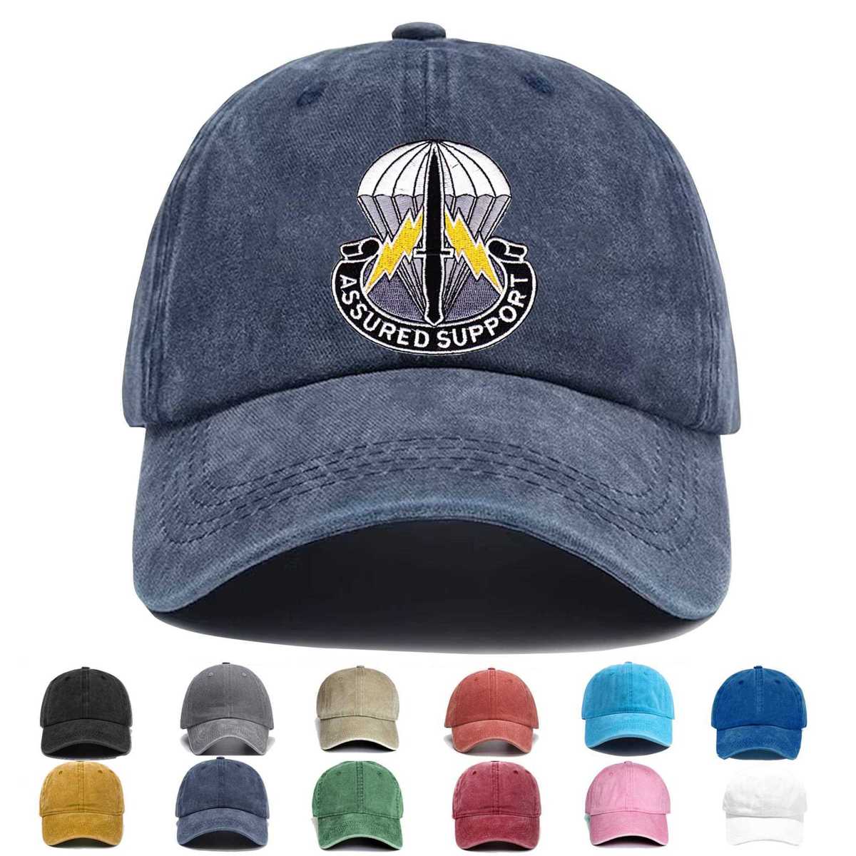 Airborne Soc Central Support Operations Embroidered Hat - Custom Hat