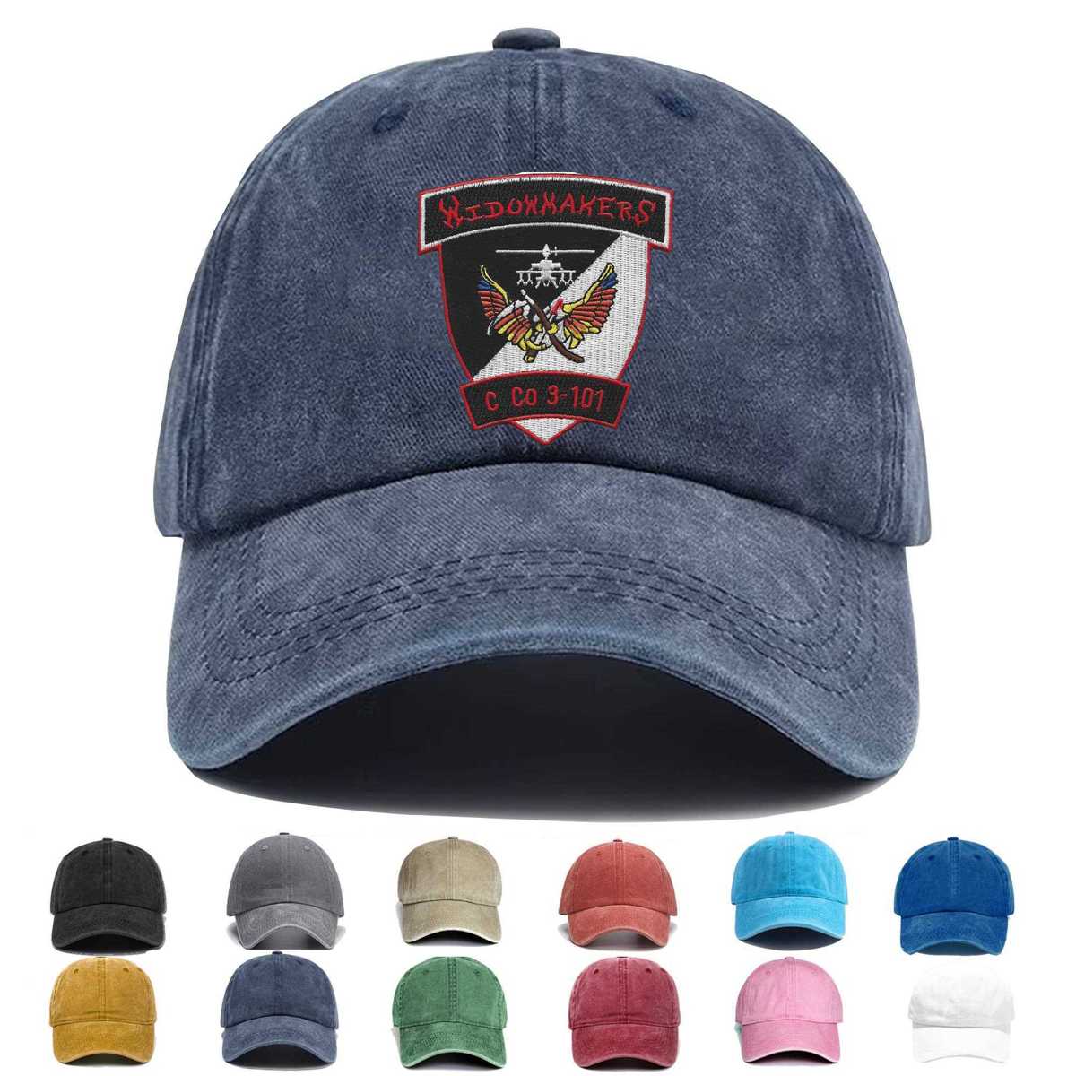 C Co 3rd Battalion 101st Aviation Regiment Embroidered Hat - Custom Hat