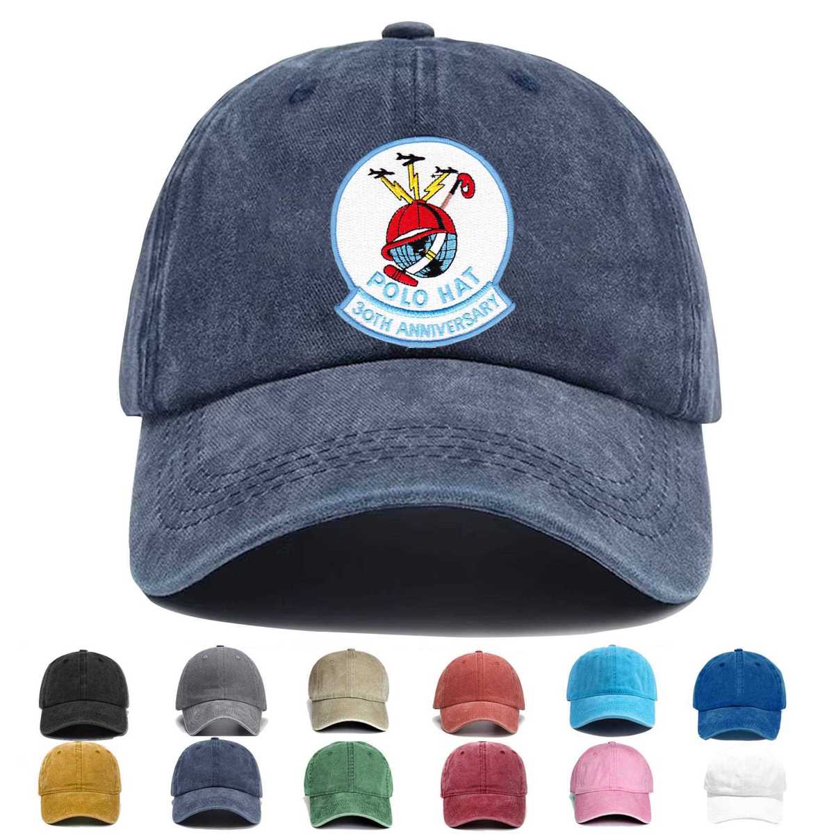 Com Command Inspector General 30th Anniversary Hook And Loop Embroidered Hat - Custom Hat
