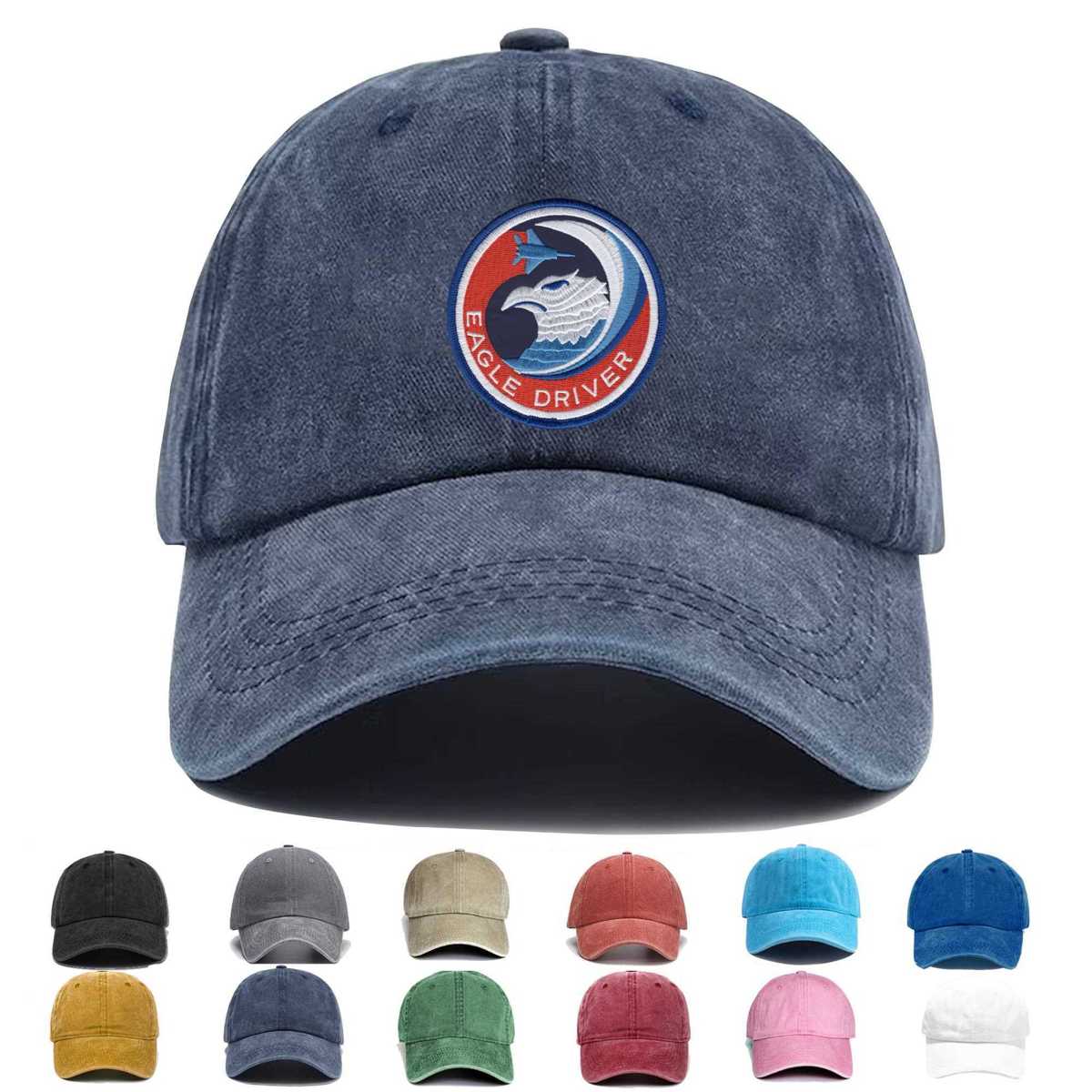 F 15e Strike Eagle All Weather Multipurpose Fighter Embroidered Hat - Custom Hat
