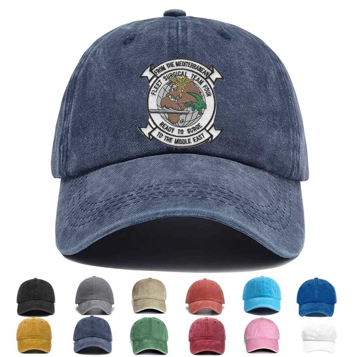 Fleet Surgical Team Four Embroidered Hat - Custom Hat