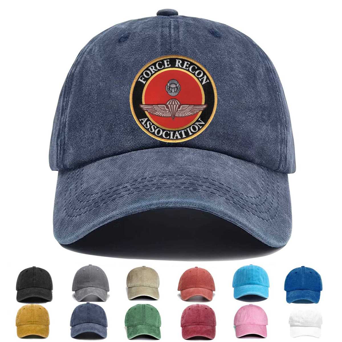 Force Recon Association Embroidered Hat - Custom Hat
