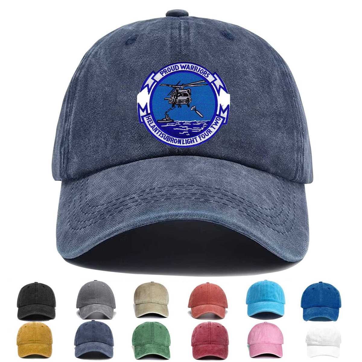 Helantisubronlight Four Two Embroidered Hat - Custom Hat