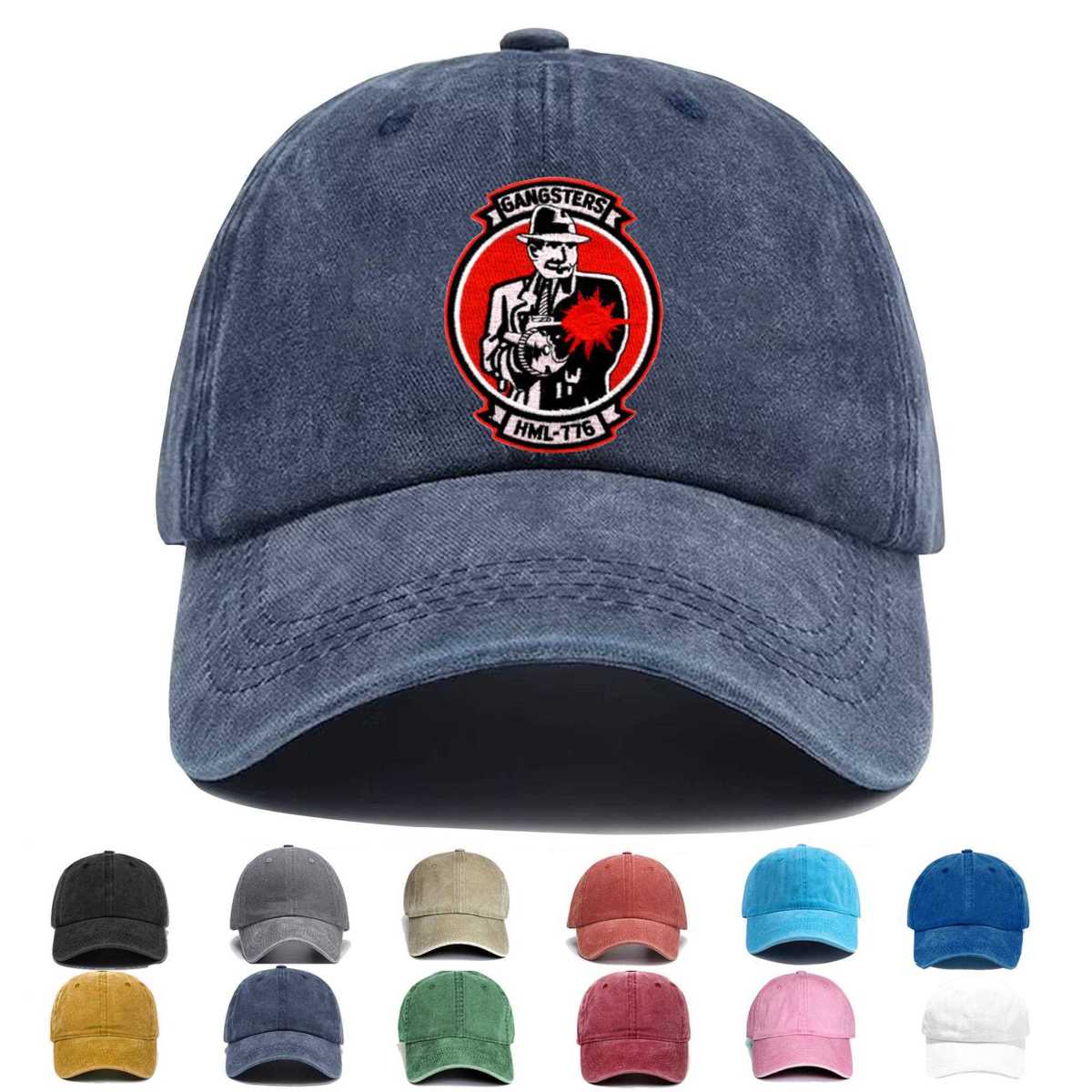 Hml 776 Gangsters Embroidered Hat - Custom Hat