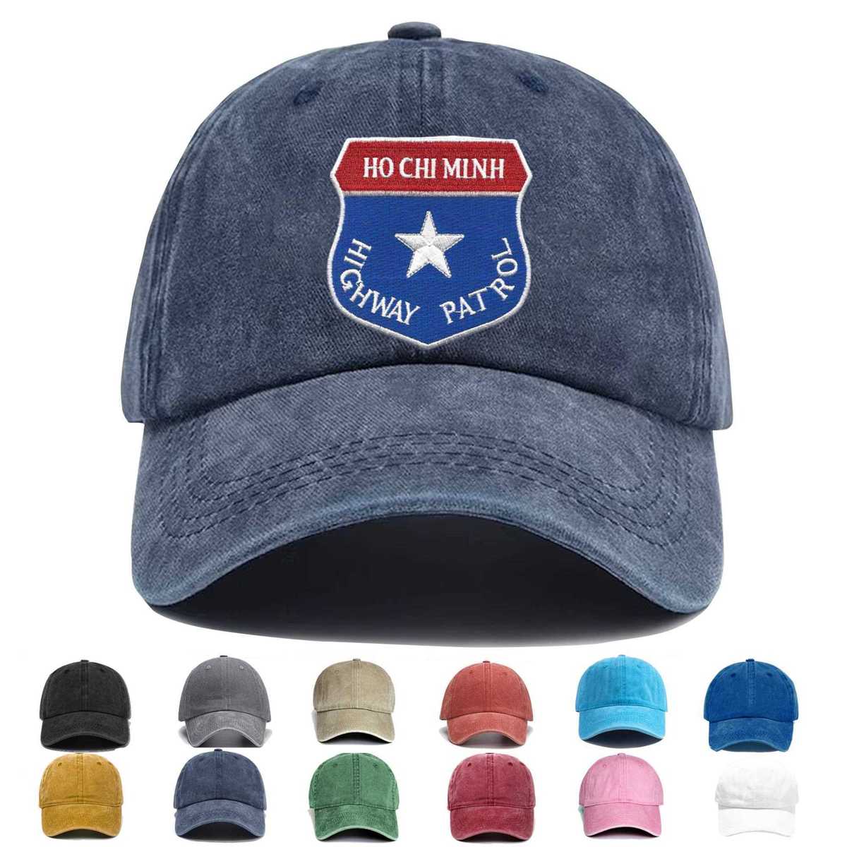 Ho Chi Minh Highway Patrol Embroidered Hat - Custom Hat