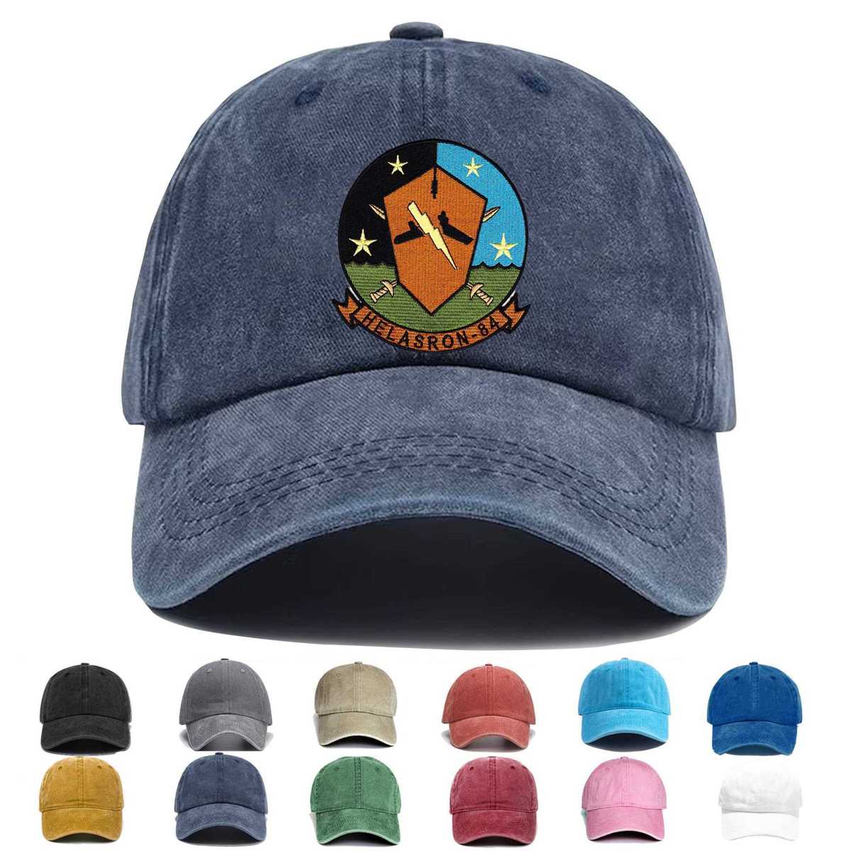 Hs 84 Anti Submarine Warfare Squadron Embroidered Hat - Custom Hat