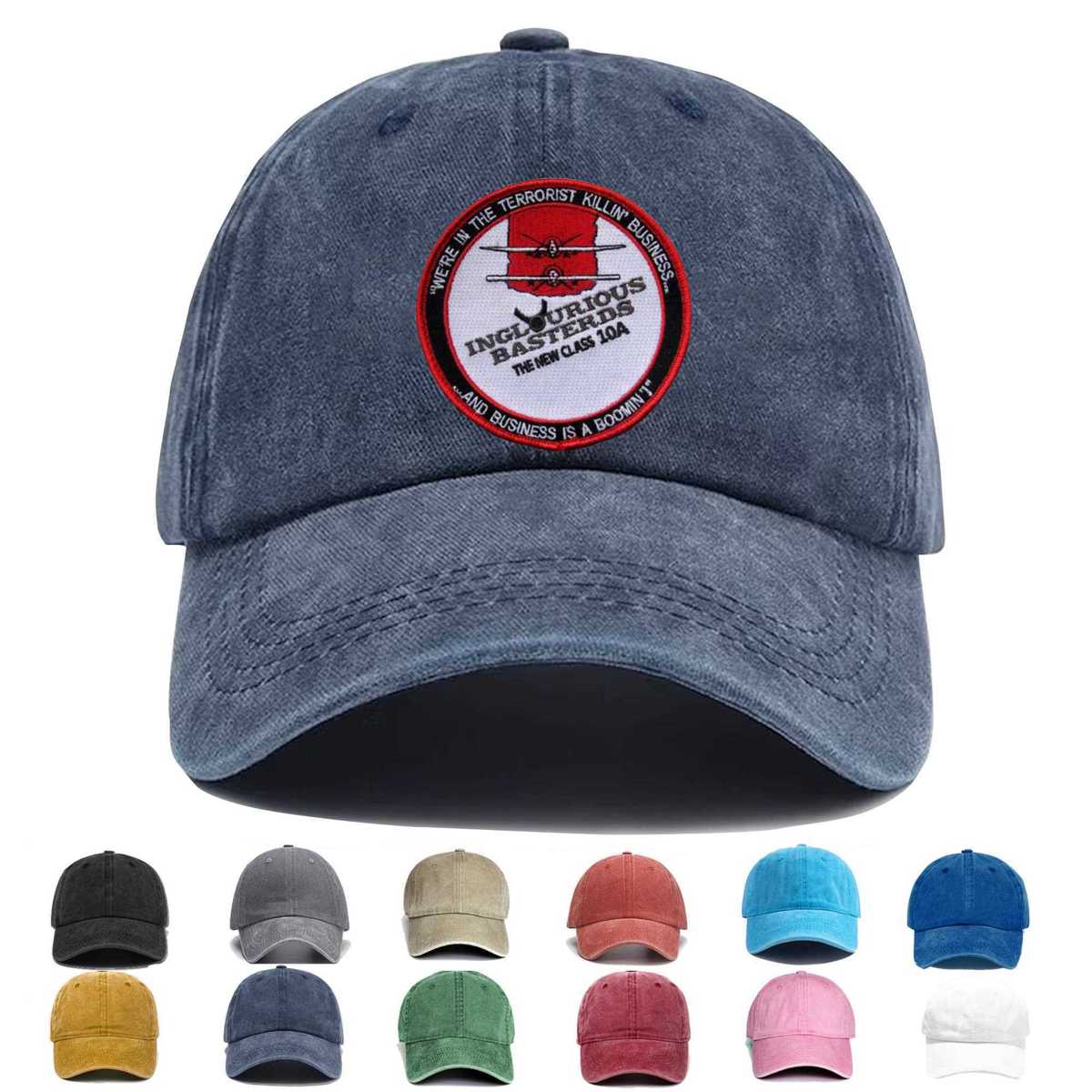 Inglourious Basterds The New Class 10a Hook And Loop Embroidered Hat - Custom Hat