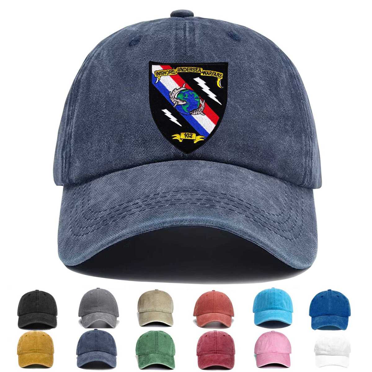 Iuw 102 Inshore Underwater Warfare Embroidered Hat - Custom Hat