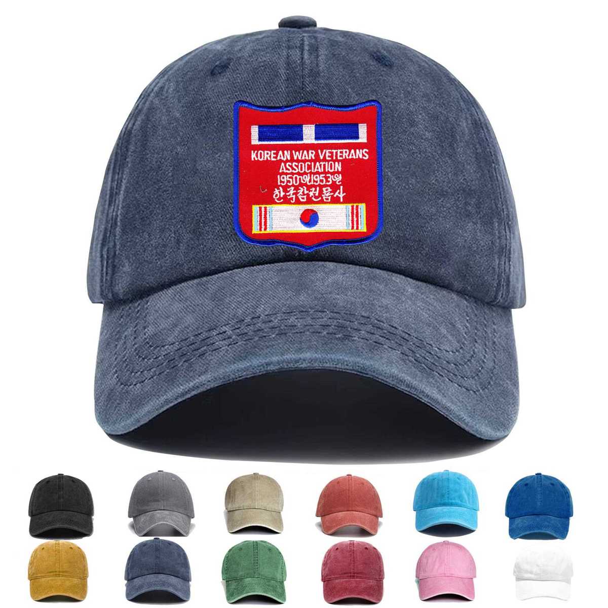 Korea Veterans Association 1950 1953 Embroidered Hat - Custom Hat