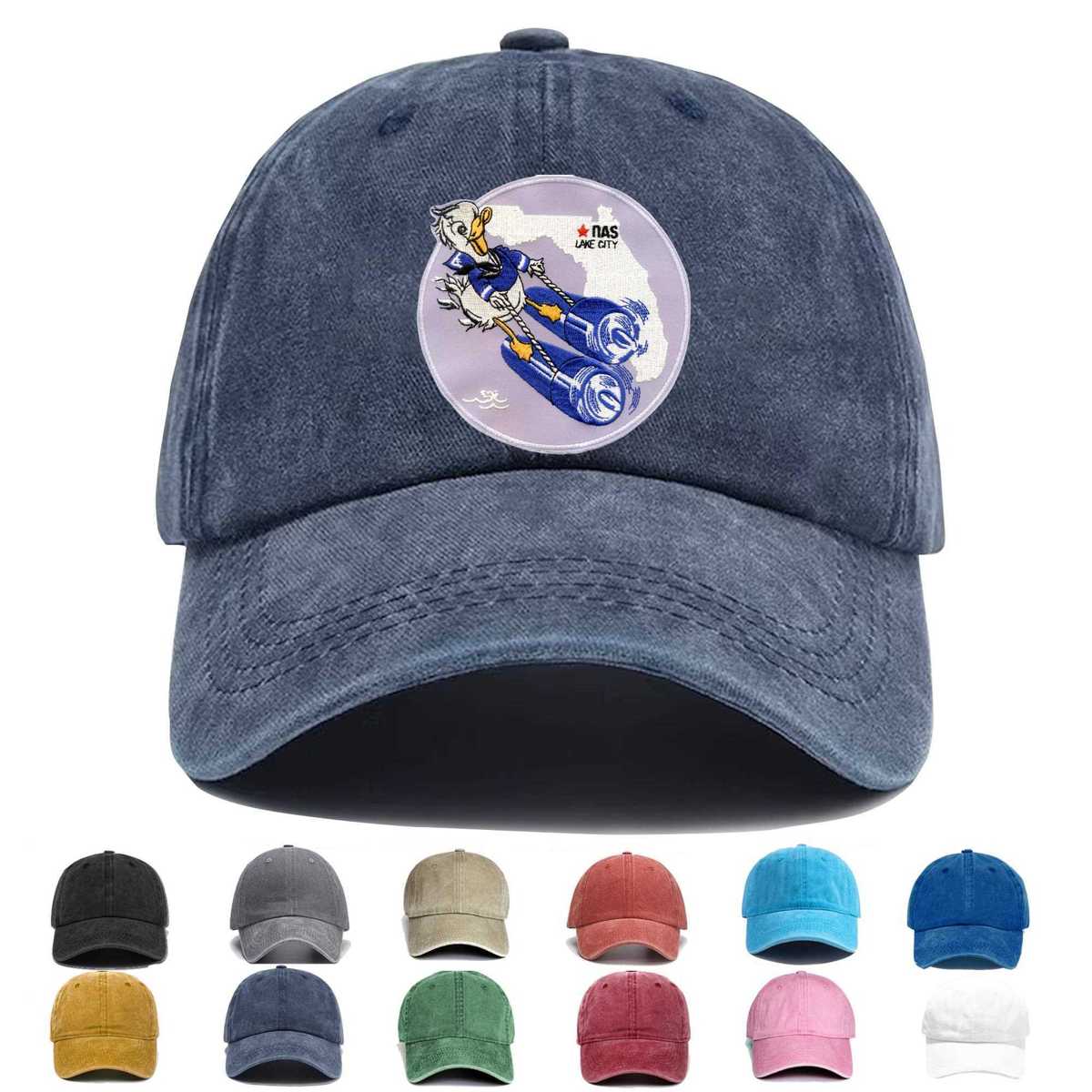 Lake City Naval Air Station Florida Embroidered Hat - Custom Hat