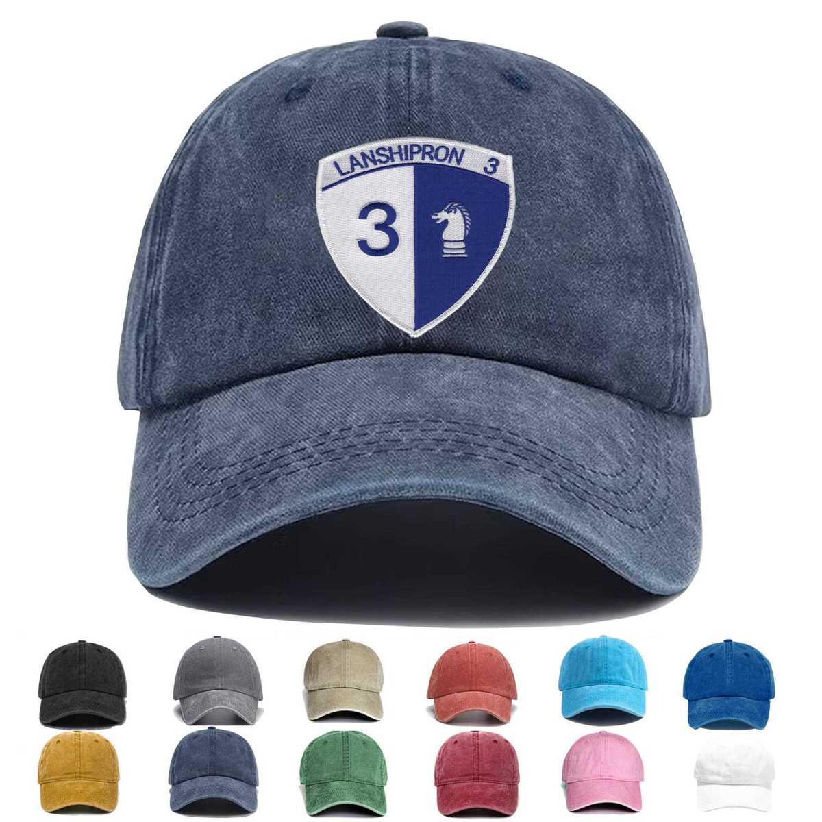 Lanshipron 3 Squadron Three Embroidered Hat - Custom Hat