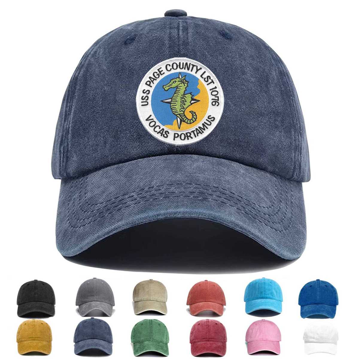 Lst 1076 Page County Embroidered Hat - Custom Hat