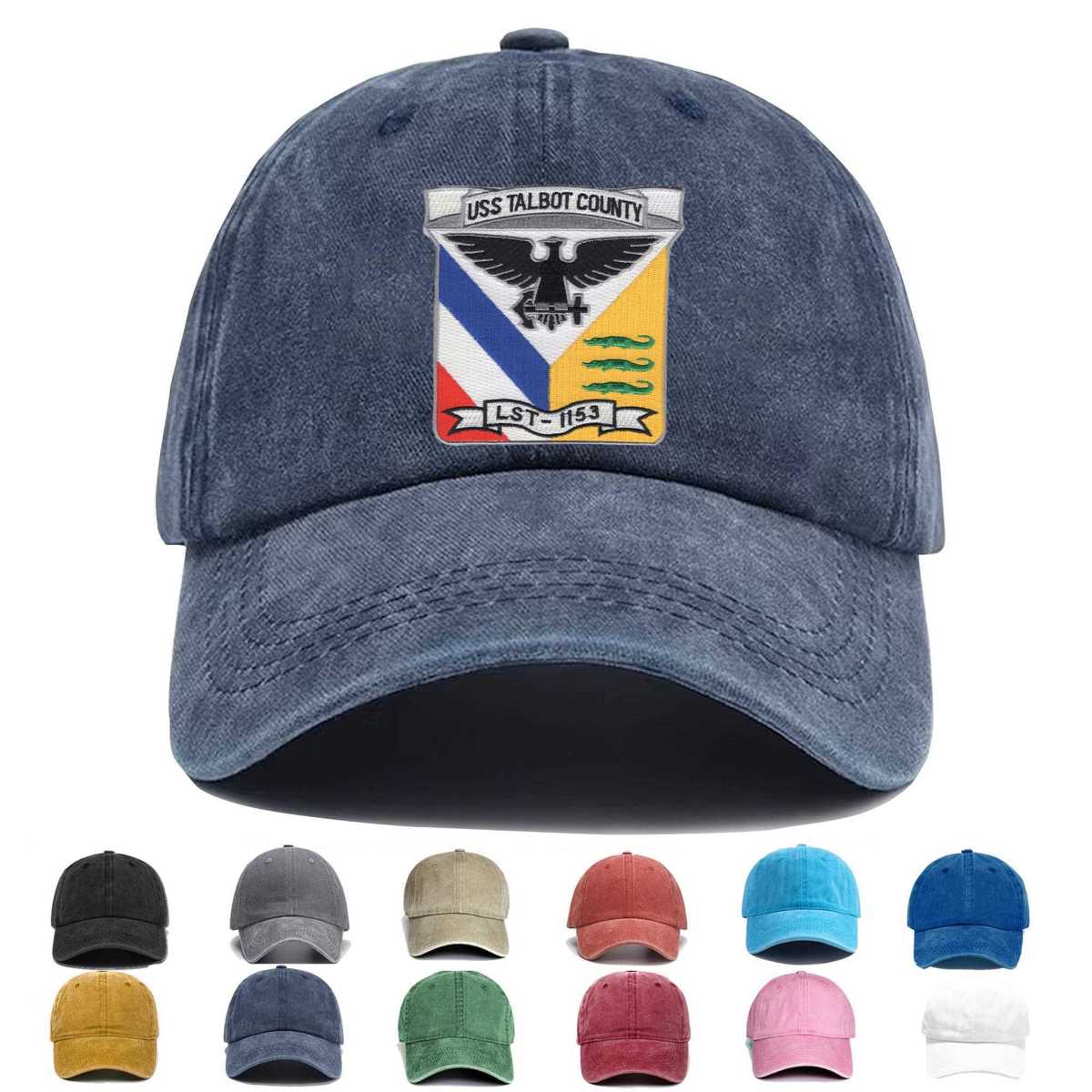 Lst 1153 Uss Talbot County Embroidered Hat - Custom Hat
