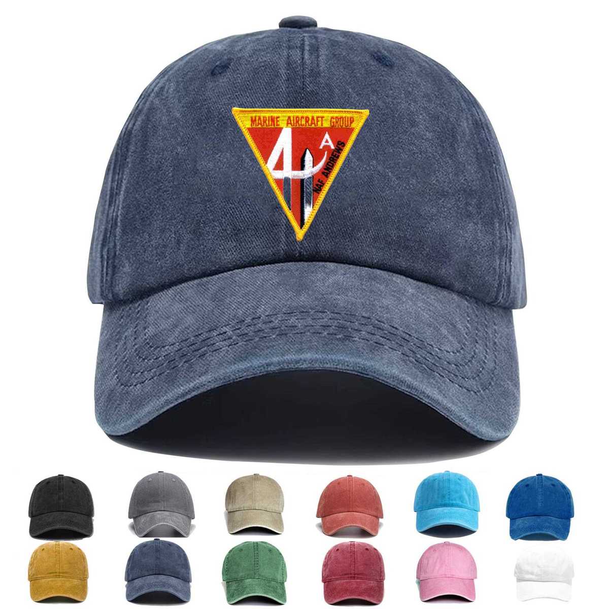 Mag 41 Aircraft Group Naf Andrews Version A Embroidered Hat - Custom Hat