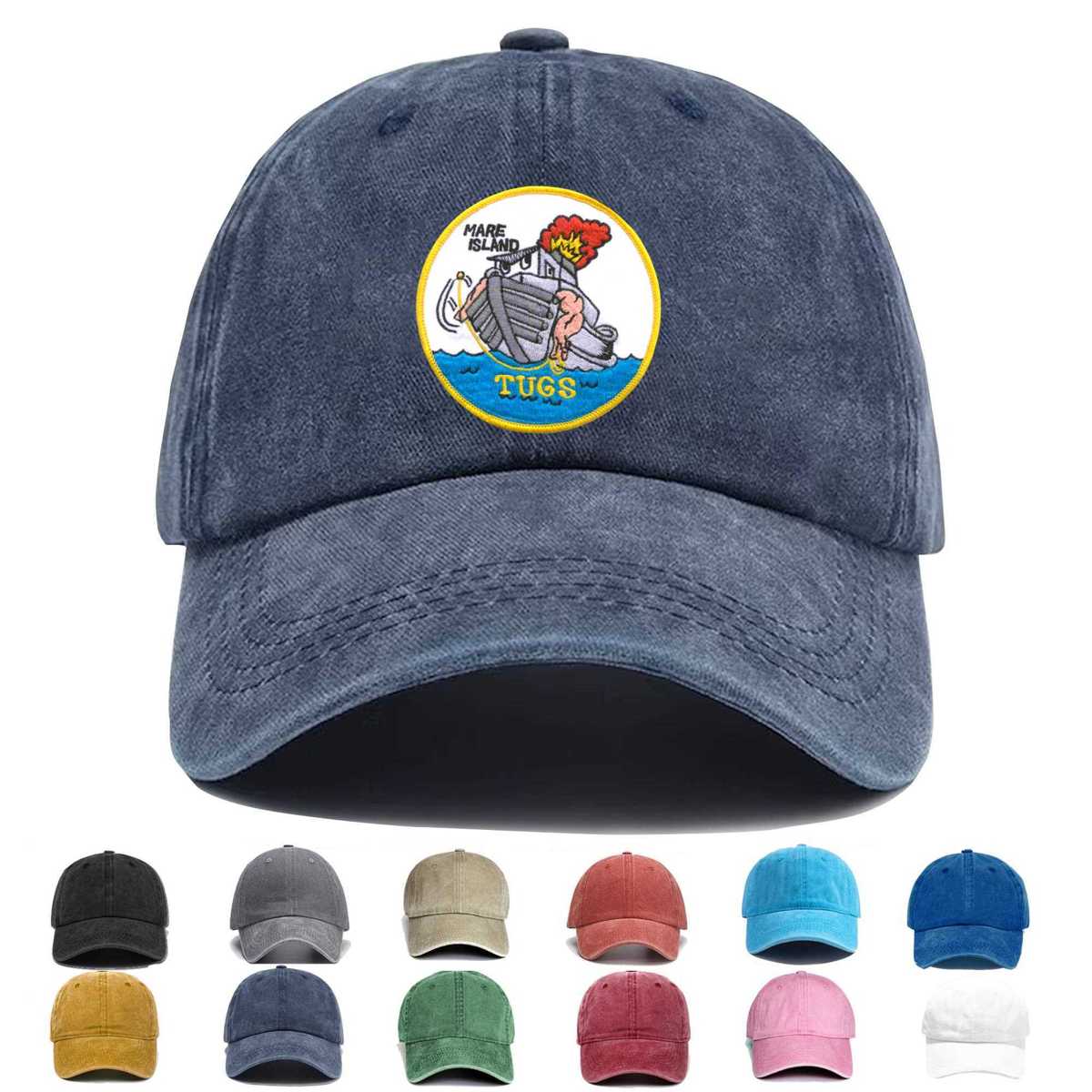 Mare Island Tugs Embroidered Hat - Custom Hat