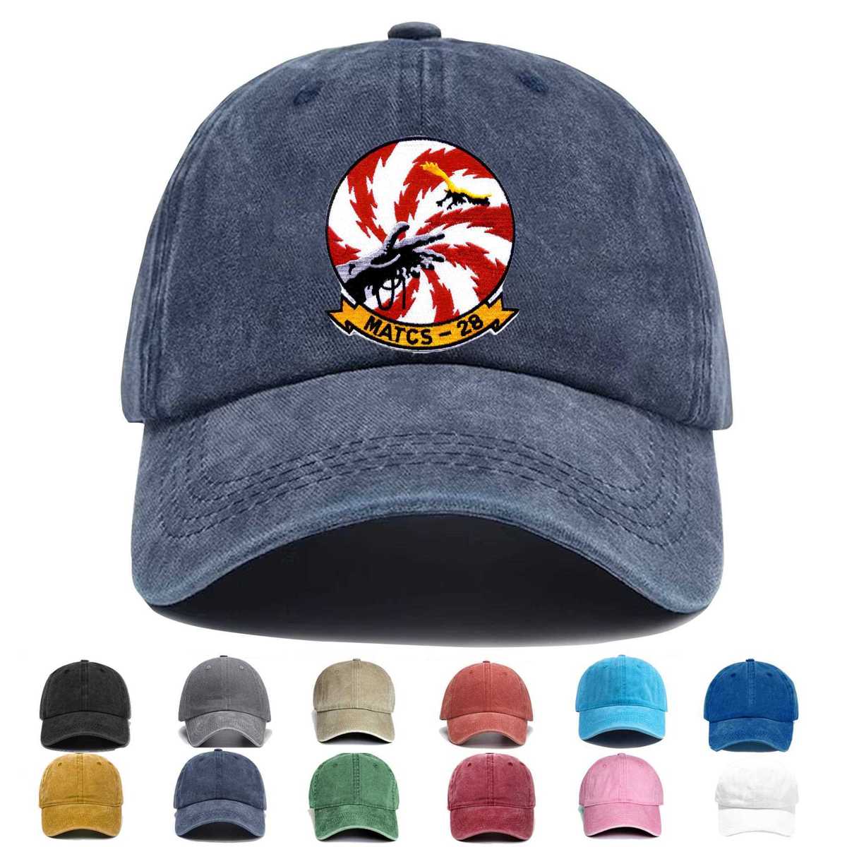 Matcs 28 Aviation Air Traffic Control Squadron Embroidered Hat - Custom Hat