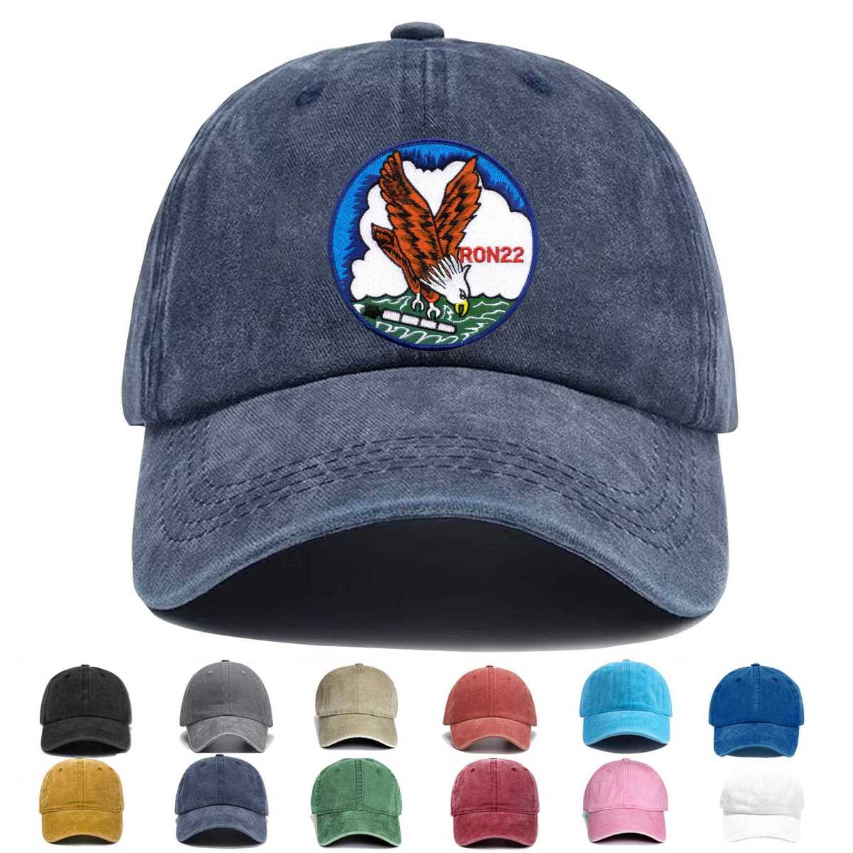 Mtbron 22 Motor Torpedo Squadron Embroidered Hat - Custom Hat