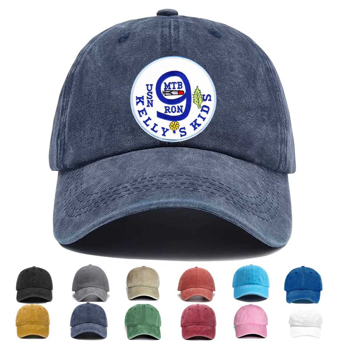 Mtbron 9 Motor Torpedo Boat Squadron 9 Embroidered Hat - Custom Hat
