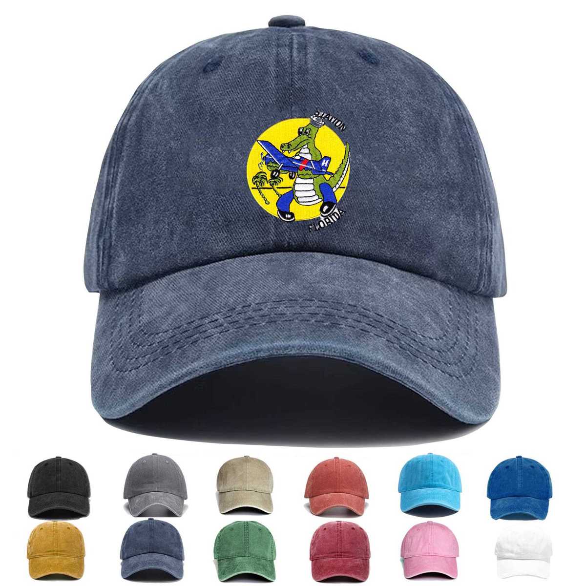 Nas Miami Florida Embroidered Hat - Custom Hat