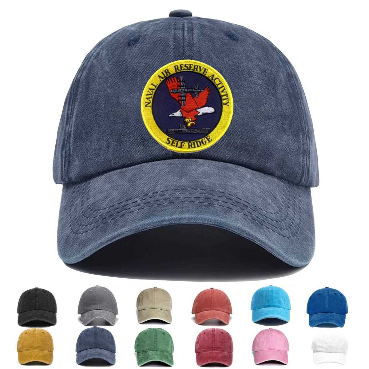 Naval Air Reserve Activity Michigan Embroidered Hat - Custom Hat