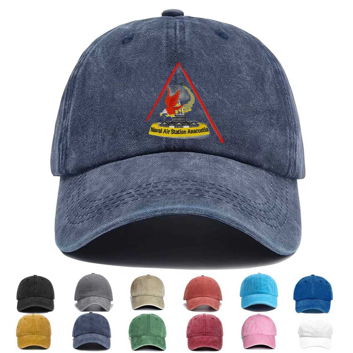 Naval Air Station Anacostia Embroidered Hat - Custom Hat