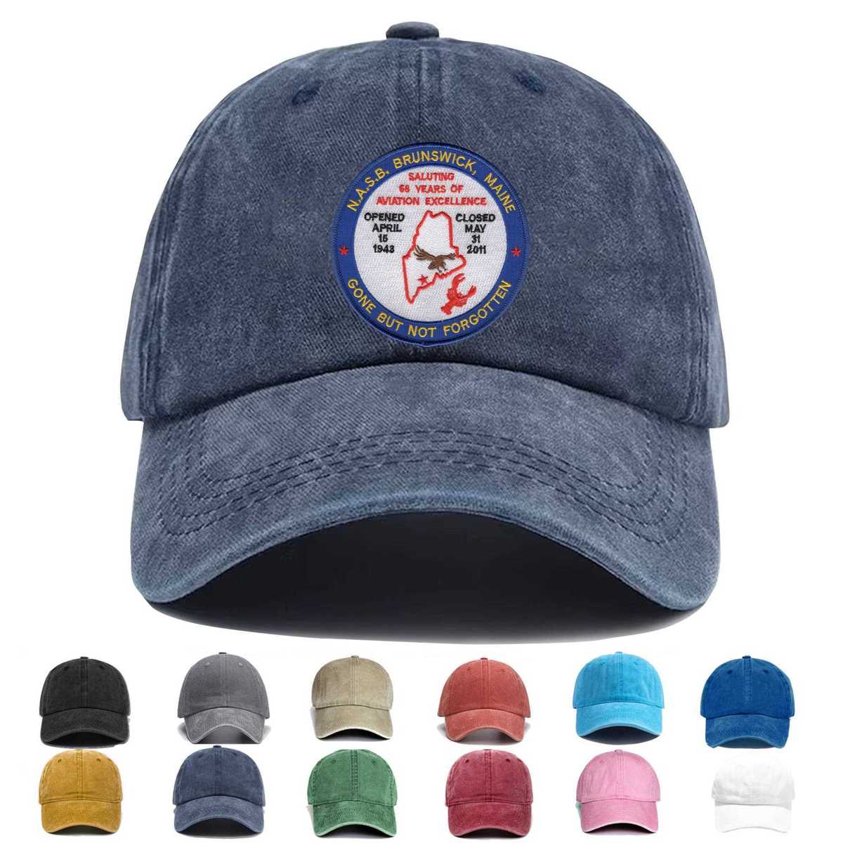 Naval Air Station Brunswick Embroidered Hat - Custom Hat