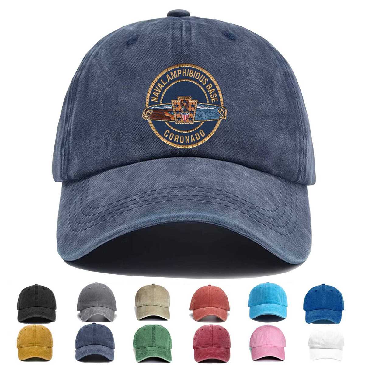 Naval Amphibious Base Coronado Embroidered Hat - Custom Hat