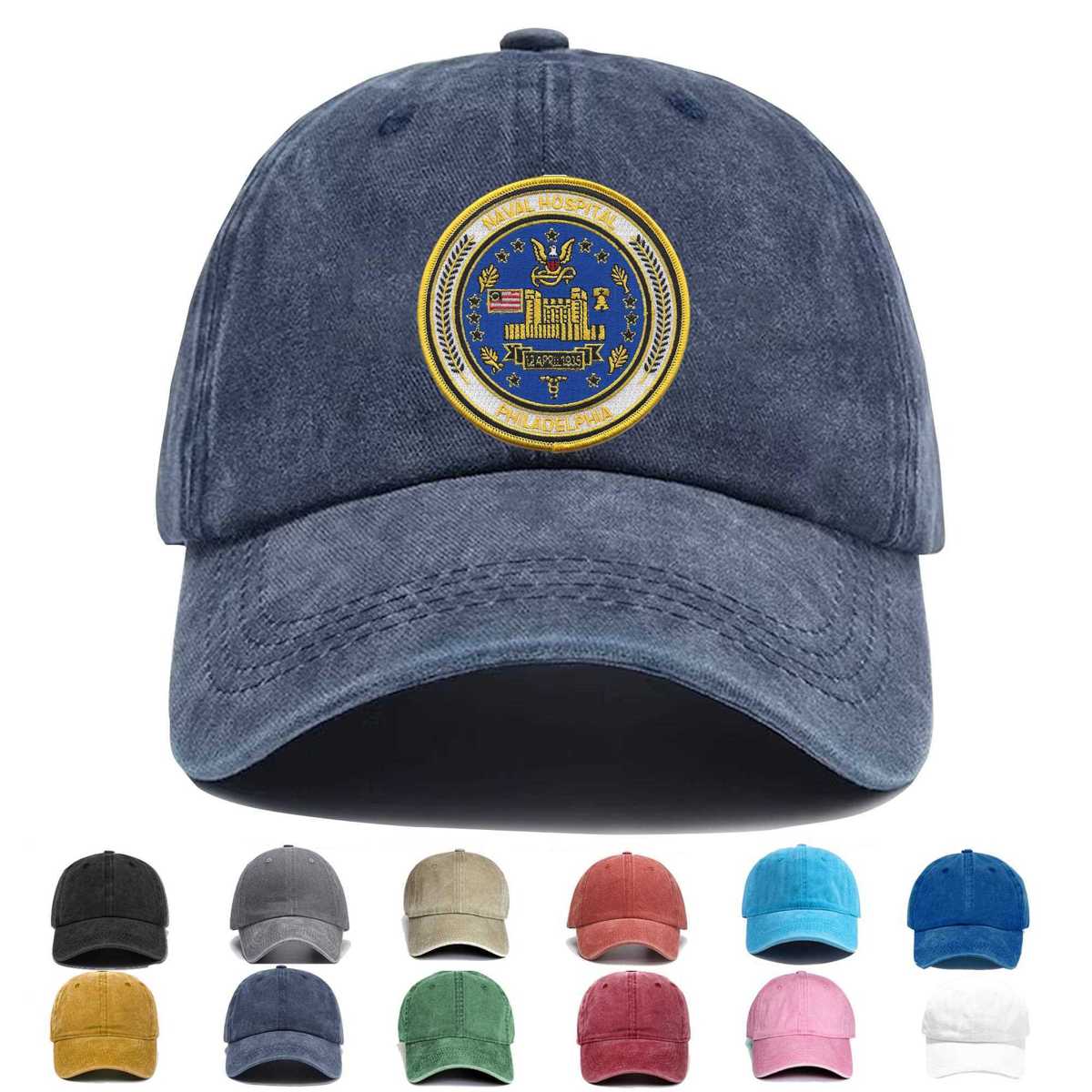 Naval Hospital Philadelphia Pennsylvania Embroidered Hat - Custom Hat