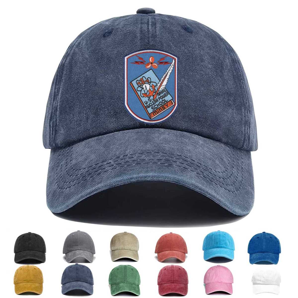 Naval Nuclear Power School Minsy Mare Island Embroidered Hat - Custom Hat