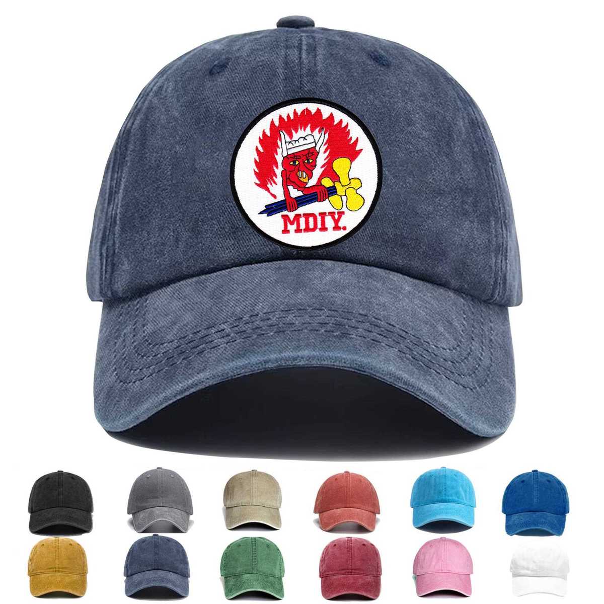 Naval Ship Machine Division Embroidered Hat - Custom Hat
