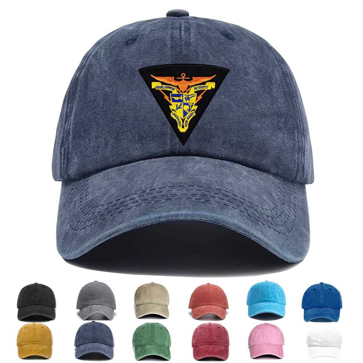 Naval Support Activity Lakehurst New Jersy Embroidered Hat - Custom Hat