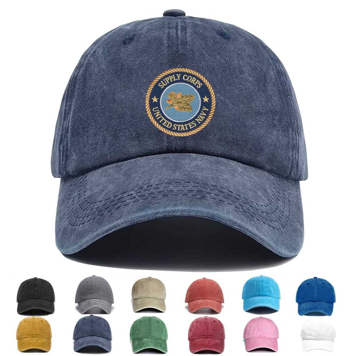 Navy Supply Corps Embroidered Hat - Custom Hat