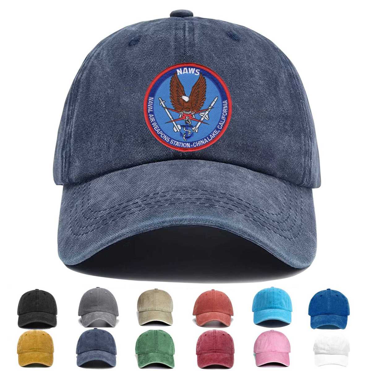 Naws China Lake California Embroidered Hat - Custom Hat