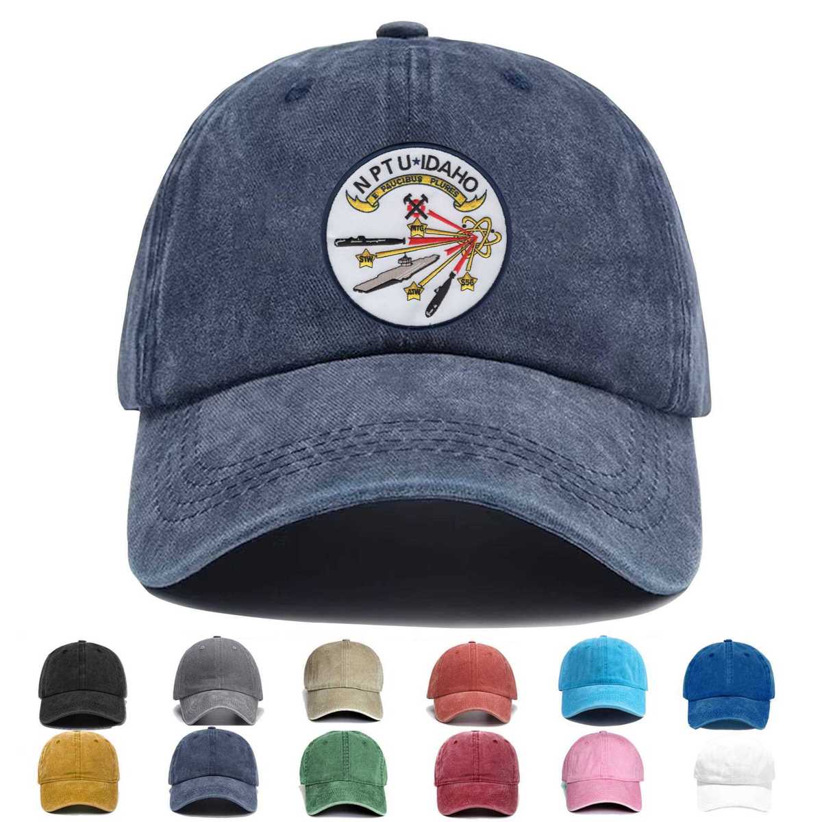 Nuclear Propulsion Training Unit Idaho Falls Embroidered Hat - Custom Hat
